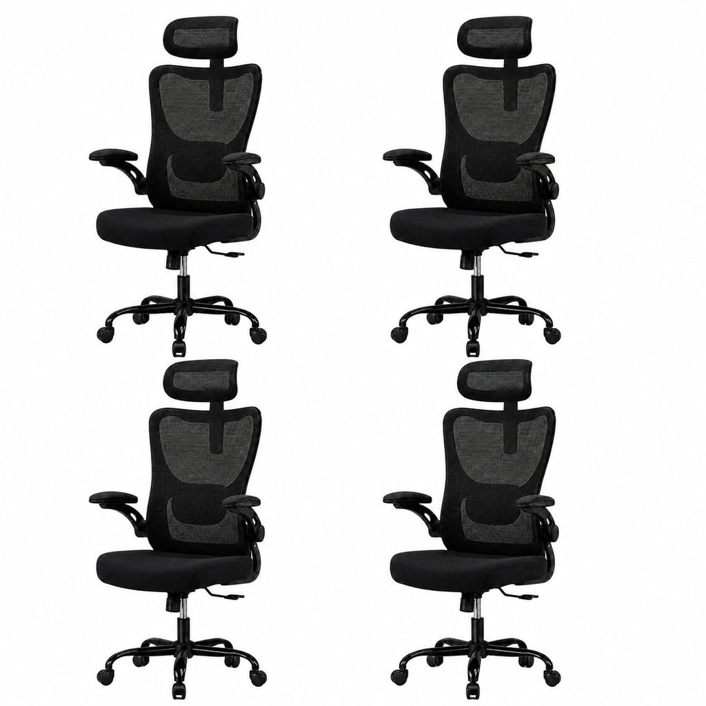 HUANUO Ergonomic Office Chair with 3D Armrests and Lumbar Support