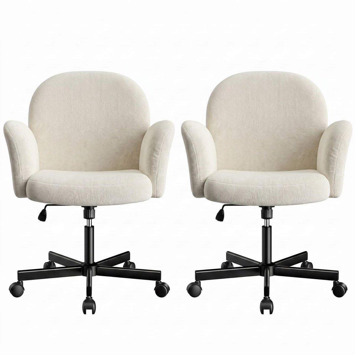 Marsail Dressing Table, Reg Arms 180°, Reclining Backrest 105°, White