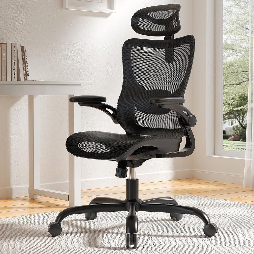 Marsail Ergonomic Mesh Office Chair with Adjustable Lumbar Support