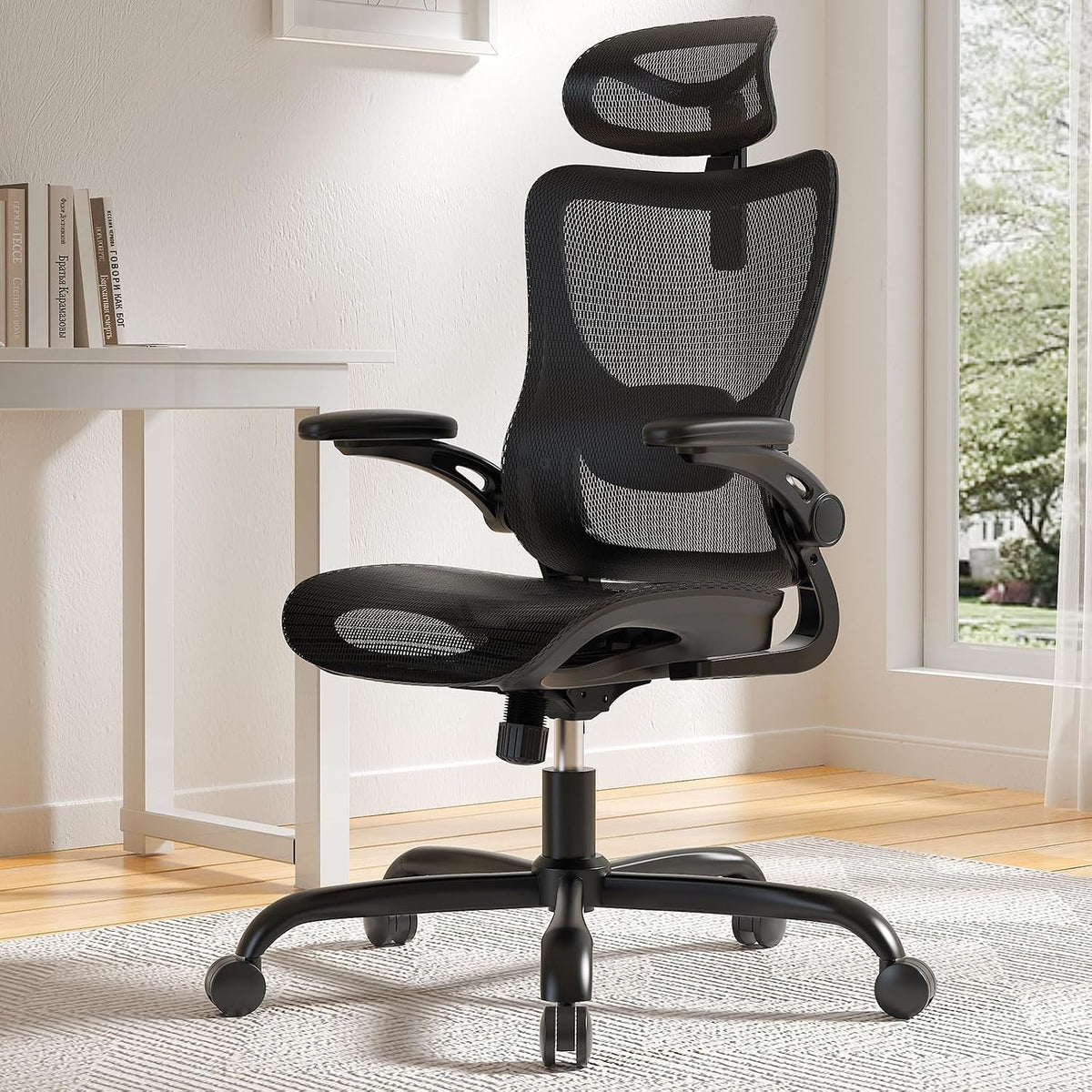 Marsail Ergonomic Mesh Office Chair with Adjustable Lumbar Support