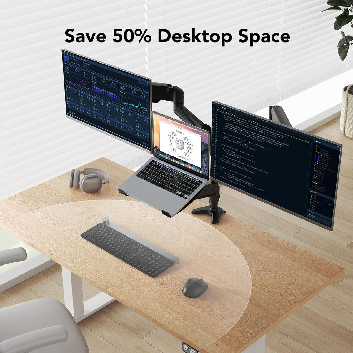 Dual Monitor and Laptop Mount for Bulk Order - 