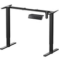 ErGear Electric Standing Desk Legs, 4 Memory Height Settings Height Adjustable Desk Frame, Sit Stand Table Legs Up to 47.2", Ergonomic Stand up Converter Base Workstation, White Frame Only - Black