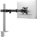 HUANUO Universal Full Motion Pole Mount Monitor Arm, Fits 13–32 Inch Screen | VESA Mount Bracket Fits Existing and Desk Pole, Office or Gaming Setup, Rack, RV, Outdoor Pole, 75mm or 100mm, Holds 22 lbs -