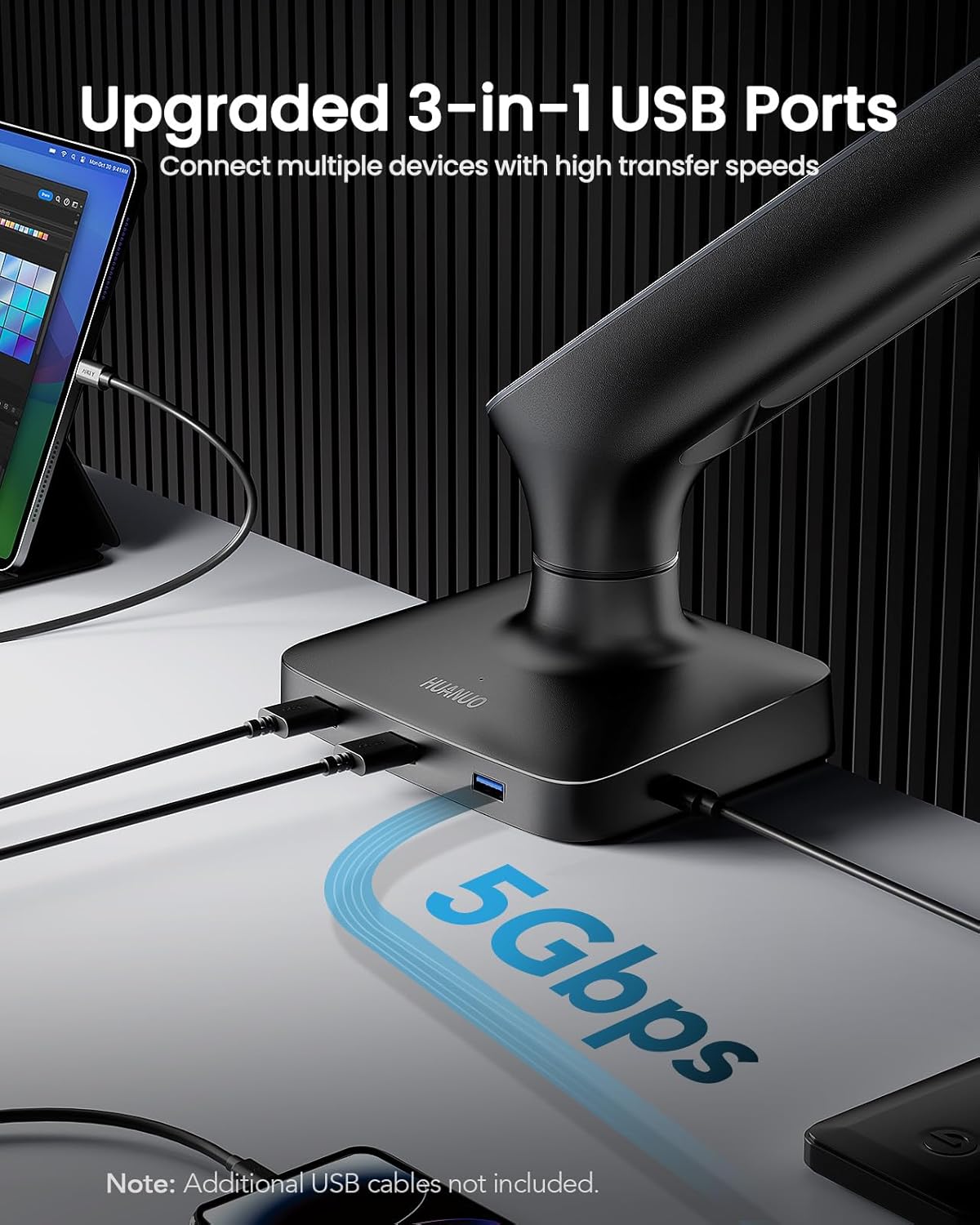 SM1 Single Monitor Mount for 13 - 40 Inch Screens up to 24 lbs - 