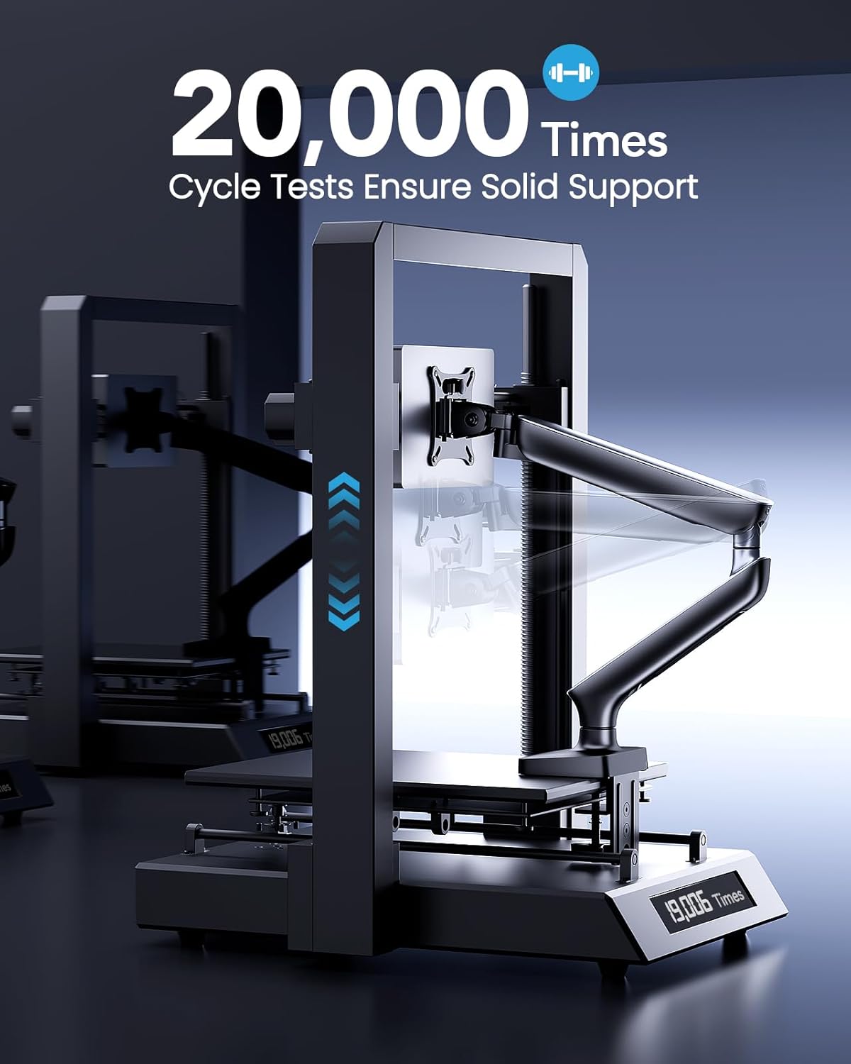 SM1 Single Monitor Mount for 13 - 40 Inch Screens up to 24 lbs - 
