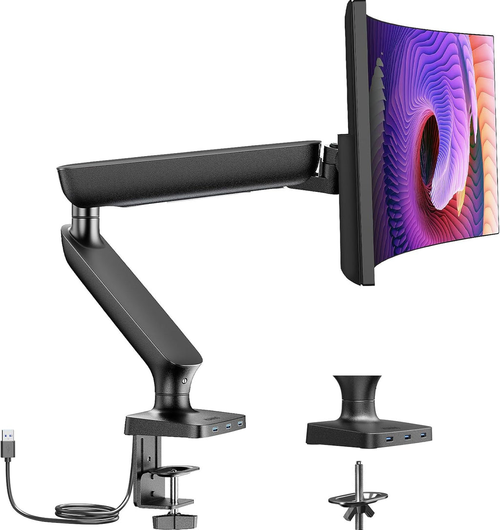 SM1 Single Monitor Mount for 13 - 40 Inch Screens up to 24 lbs - 
