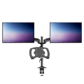 TS4 Dual Monitor & Laptop Mount - For 32" Monitors and 17" Laptops - 