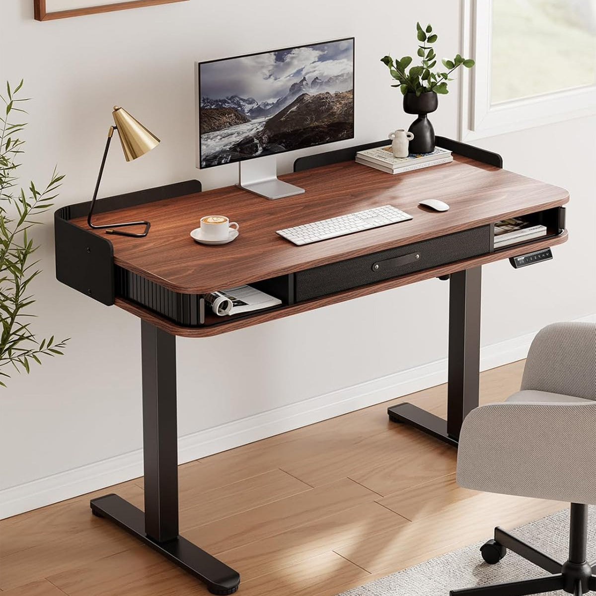 Whole Piece Standing Desk with Drawer - 48" x 24"